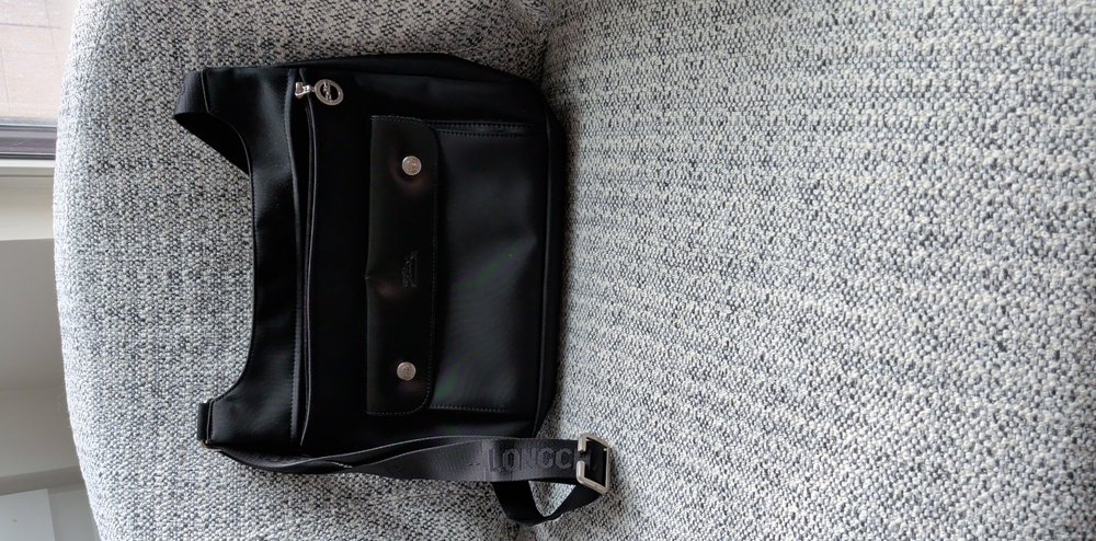 Longchamp Black Women's Messenger Crossbody Bag